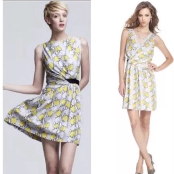 rachel roy yellow dress